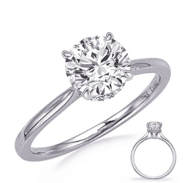 White Gold Engagement Ring Godwin Jewelers, Inc. Bainbridge, GA