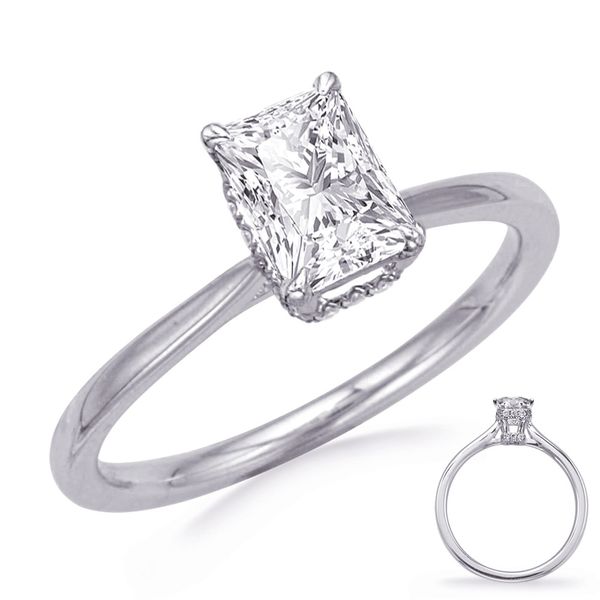 White Gold Engagement Ring Molinelli's Jewelers Pocatello, ID
