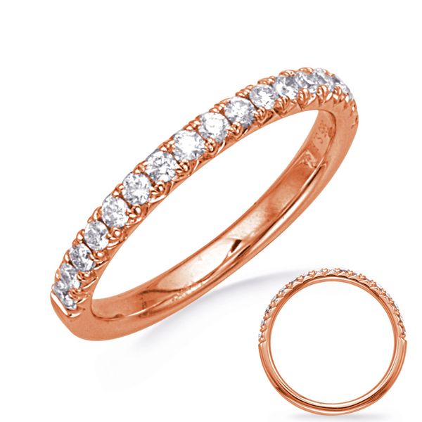 Rose Gold Matching Band Jimmy Smith Jewelers Decatur, AL