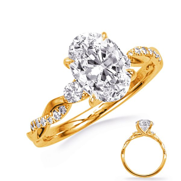 Buy Vahan Sterling Silver & 14K Yellow Gold 0.18 Ct Diamond Bangle Bracelet  | 20892D