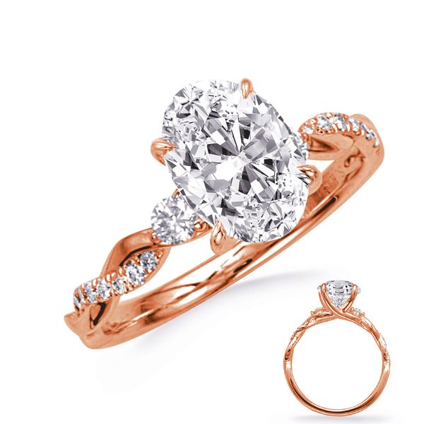 Rose Gold Engagement Ring Raleigh Diamond Fine Jewelry Raleigh, NC