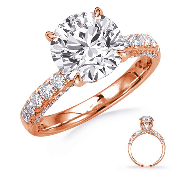 Rose Gold Engagement Ring Godwin Jewelers, Inc. Bainbridge, GA