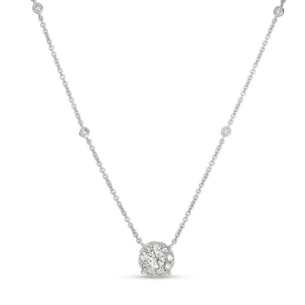 White Gold Diamond Necklace Godwin Jewelers, Inc. Bainbridge, GA