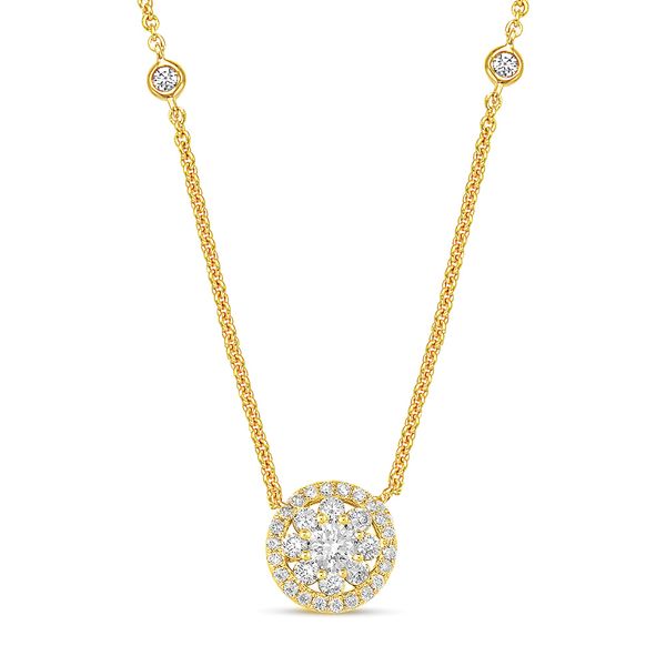 Yellow Gold Diamond Necklace Trinity Diamonds Inc. Tucson, AZ