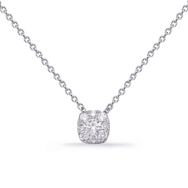 White Gold Diamond Necklace Moseley Diamond Showcase Inc Columbia, SC
