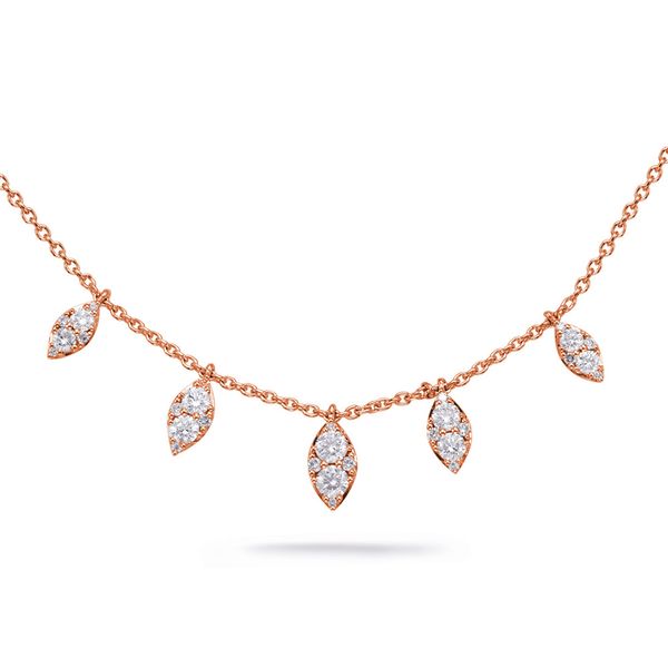 Rose Gold Diamond Necklace Godwin Jewelers, Inc. Bainbridge, GA