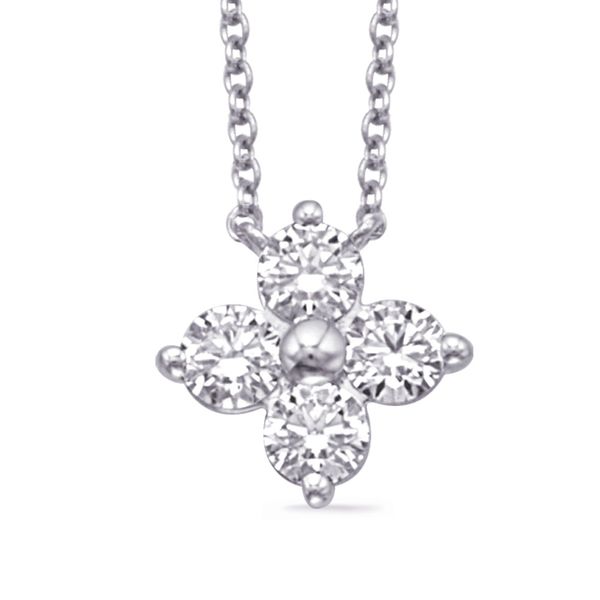 White Gold Diamond Necklace Molinelli's Jewelers Pocatello, ID
