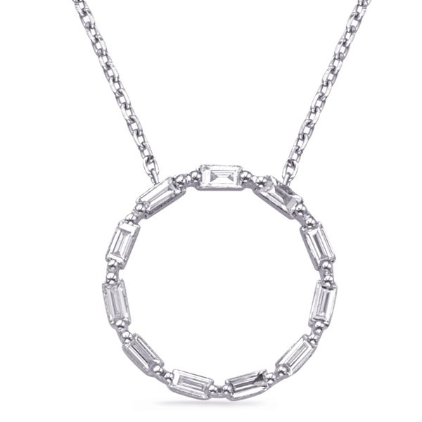 White Gold Diamond Necklace D. Geller & Son Jewelers Atlanta, GA