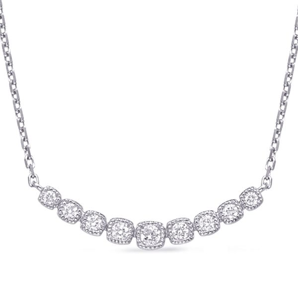 White  Gold Diamond Necklace Godwin Jewelers, Inc. Bainbridge, GA
