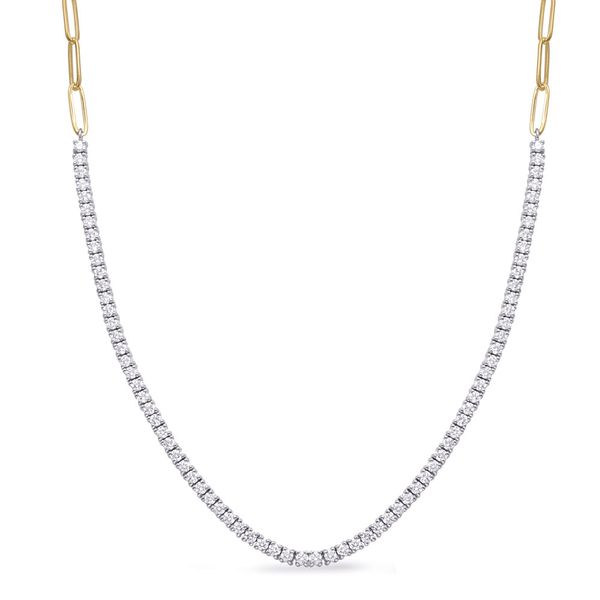 Yellow & White Gold Diamond Necklace Godwin Jewelers, Inc. Bainbridge, GA