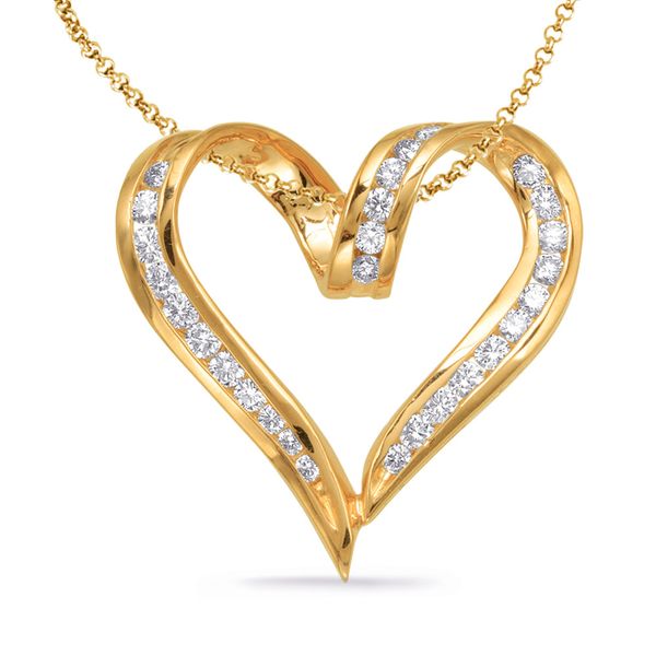Diamond Heart Pendant D. Geller & Son Jewelers Atlanta, GA