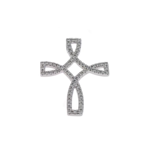 White Gold Diamond Cross Jewel Smiths Oklahoma City, OK