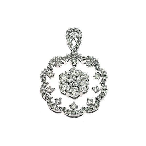 White Gold Diamond Pendant Godwin Jewelers, Inc. Bainbridge, GA