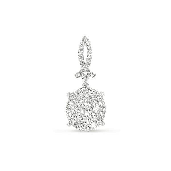 White Gold Diamond Pendant Raleigh Diamond Fine Jewelry Raleigh, NC