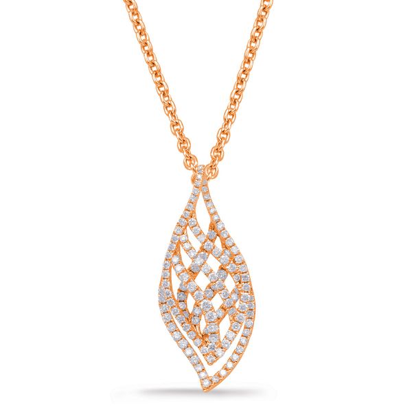 Rose Gold Diamond Pendant Jimmy Smith Jewelers Decatur, AL