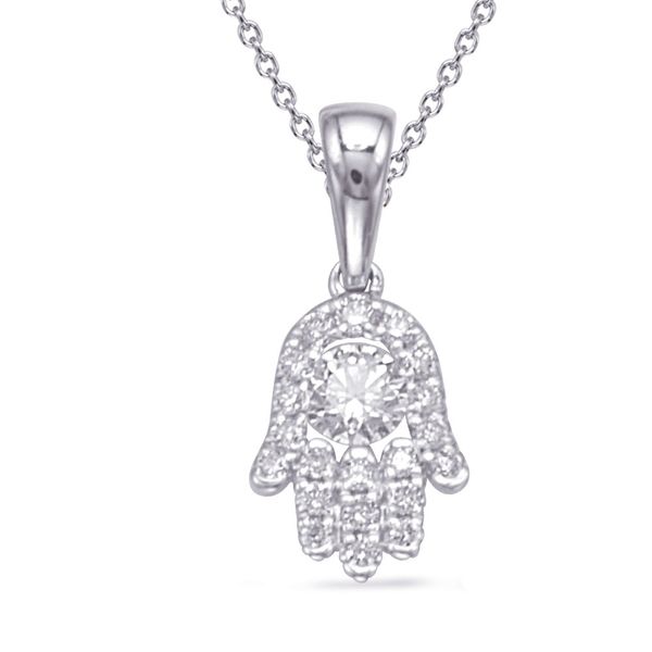 White Gold Diamond Pendant Godwin Jewelers, Inc. Bainbridge, GA