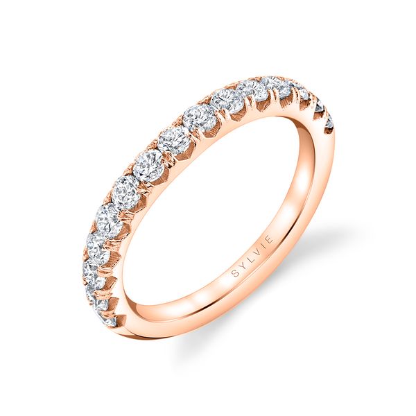 Women's Shared Prong Diamond Wedding Band Midtown Jewelers Herndon, VA