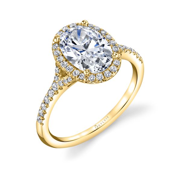 Women's Oval Cut Halo Engagement Ring - Alexandra JMR Jewelers Cooper City, FL