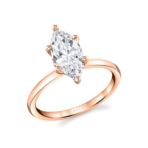 Women's Marquise Cut Solitaire Engagement Ring - Dominique Mark Allen Jewelers Santa Rosa, CA