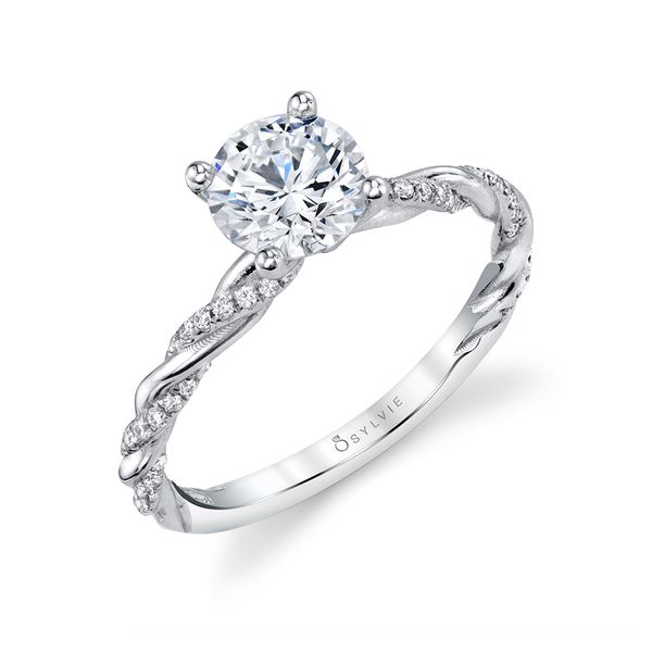 Unique Spiral Engagement Ring - Jolie  Brynn Marr Jewelers Jacksonville, NC