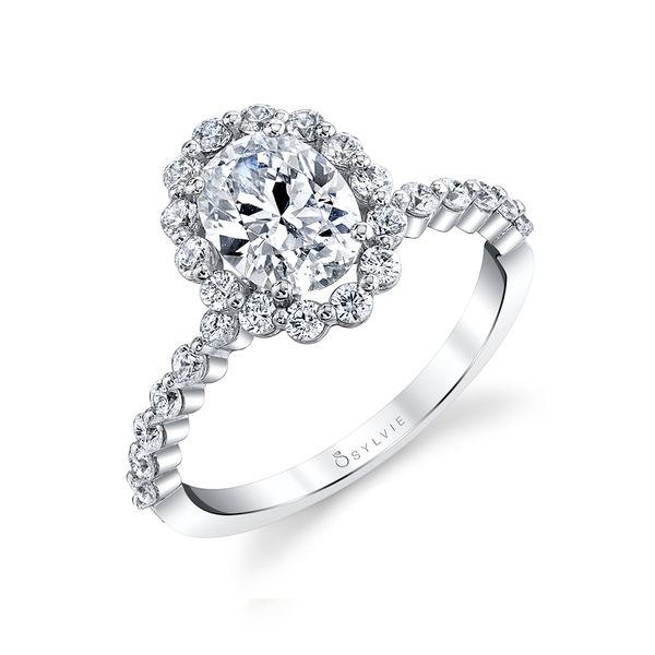 Shared Prong Engagement Ring - Athena Brynn Marr Jewelers Jacksonville, NC
