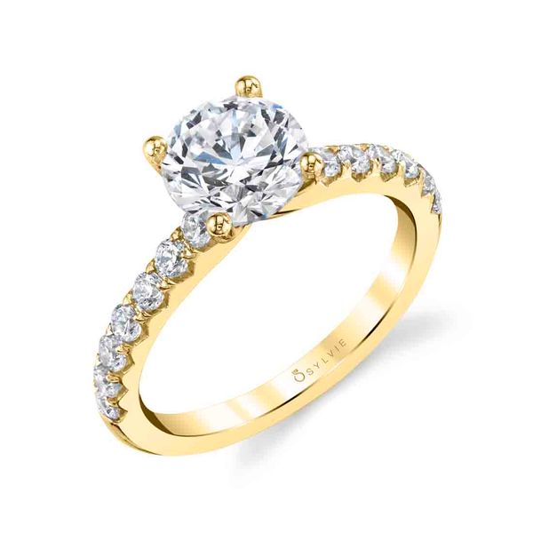 Women's Round Cut Classic Engagement Ring - Aimee Cellini Design Jewelers Orange, CT