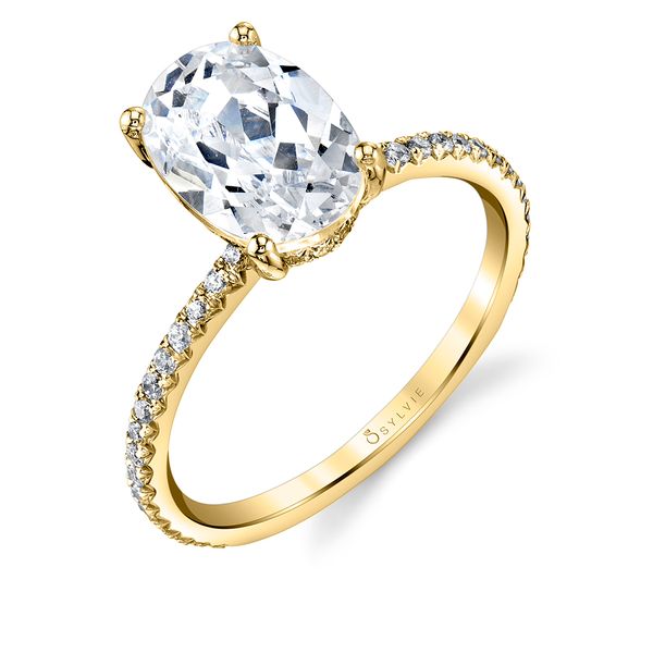Women's Oval Cut Classic Engagement Ring - Maryam Midtown Jewelers Herndon, VA