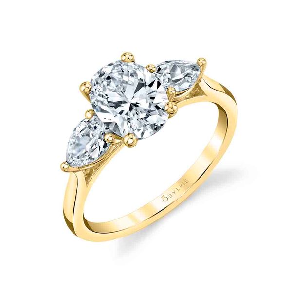 Women's Oval Cut Three Stone Engagement Ring - Martine Midtown Jewelers Herndon, VA