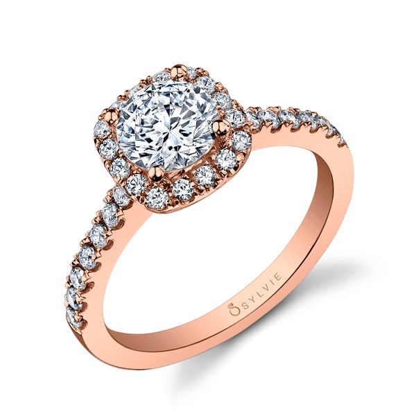 Women's Cushion Cut Classic Halo Engagement Ring - Chantelle JMR Jewelers Cooper City, FL