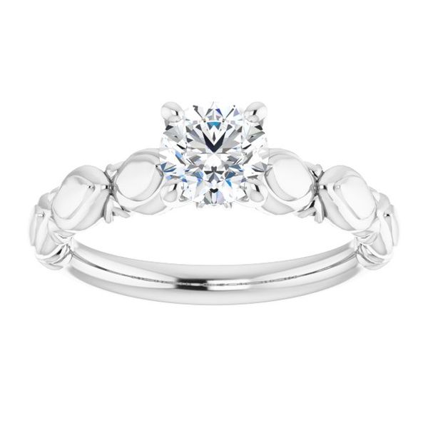 4-Prong Solitaire Engagement Ring Image 3 Enhancery Jewelers San Diego, CA