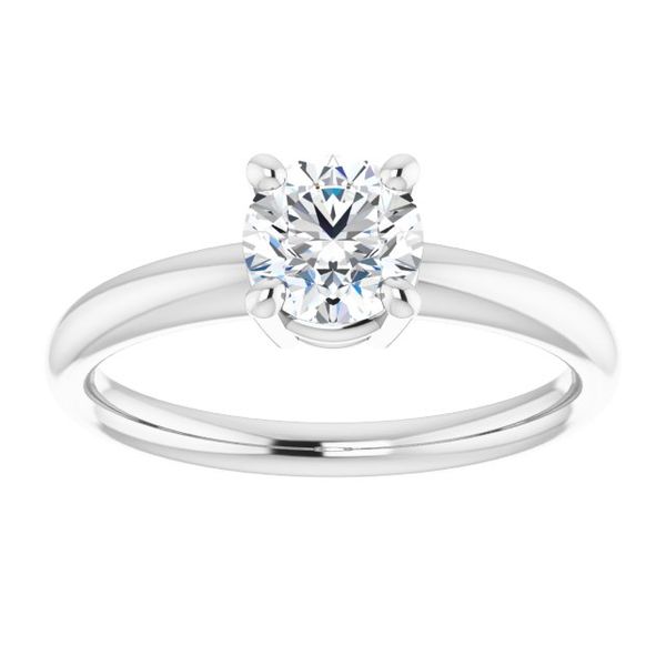 Solitaire Engagement Ring Image 3 Swede's Jewelers East Windsor, CT