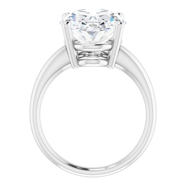 Solitaire Engagement Ring Image 2 Goldstein's Jewelers Mobile, AL
