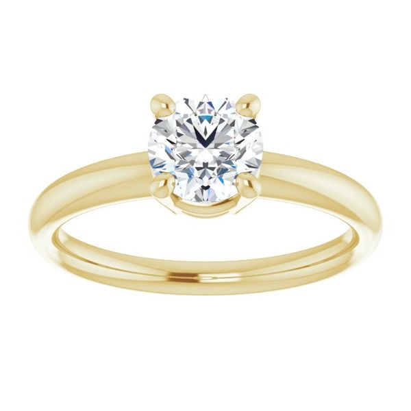 Solitaire Engagement Ring Image 3 Goldstein's Jewelers Mobile, AL