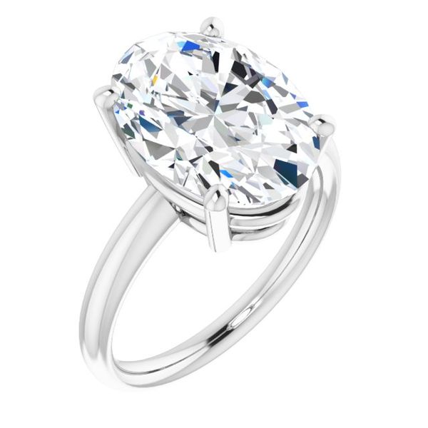 Solitaire Engagement Ring Blue Water Jewelers Saint Augustine, FL