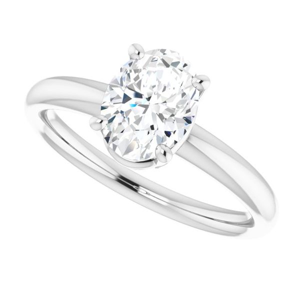Solitaire Engagement Ring Image 5 Di'Amore Fine Jewelers Waco, TX