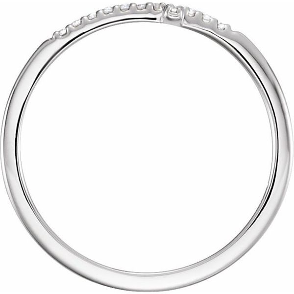 Sideways Cross Ring  Image 2 Henry B. Ball Jewelers Canton, OH