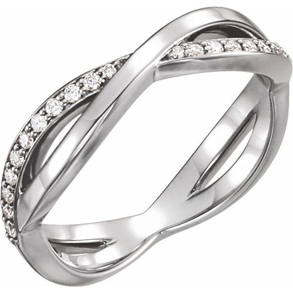Infinity-Inspired Ring S.E. Needham Jewelers Logan, UT