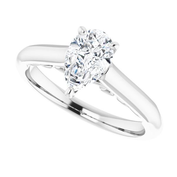Solitaire Engagement Ring Image 5 Couch's Jewelers Anniston, AL
