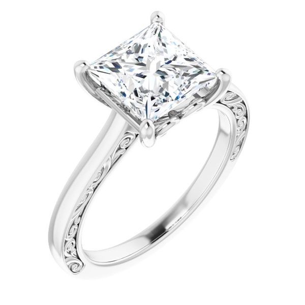 4-Prong Solitaire Engagement Ring Hingham Jewelers Hingham, MA