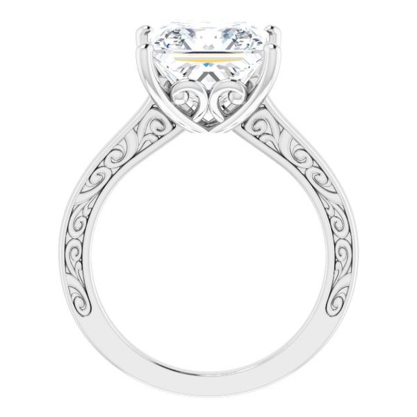4-Prong Solitaire Engagement Ring Image 2 Trinity Jewelers  Pittsburgh, PA