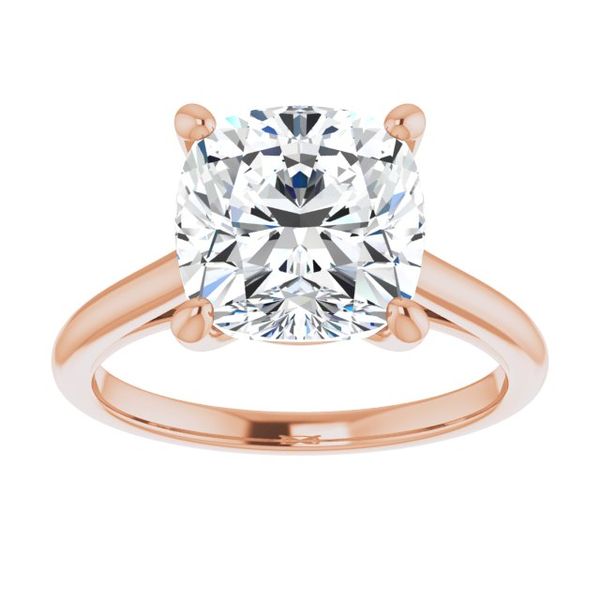 Infinity-Inspired Engagement Ring Image 3 Erica DelGardo Jewelry Designs Houston, TX