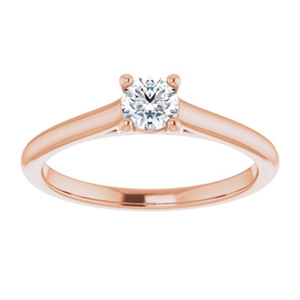 Infinity-Inspired Engagement Ring Image 3 Paul Bensel Jewelers Yuma, AZ