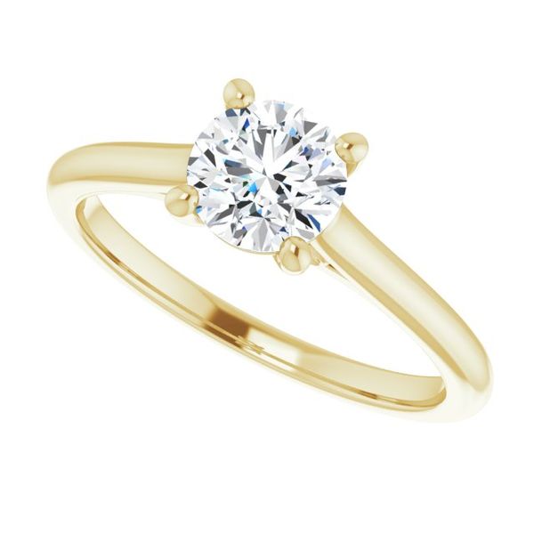 Infinity-Inspired Engagement Ring Image 5 Paul Bensel Jewelers Yuma, AZ