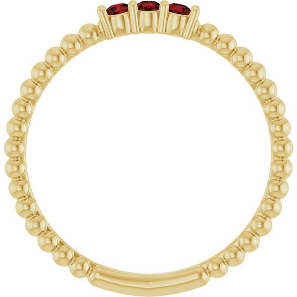 Beaded Ring Image 2 J. Meredith Jewelers Delafield, WI