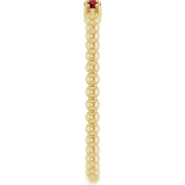 Beaded Ring Image 4 J. Meredith Jewelers Delafield, WI