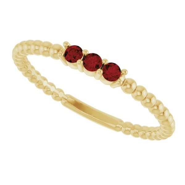 Beaded Ring Image 5 J. Meredith Jewelers Delafield, WI