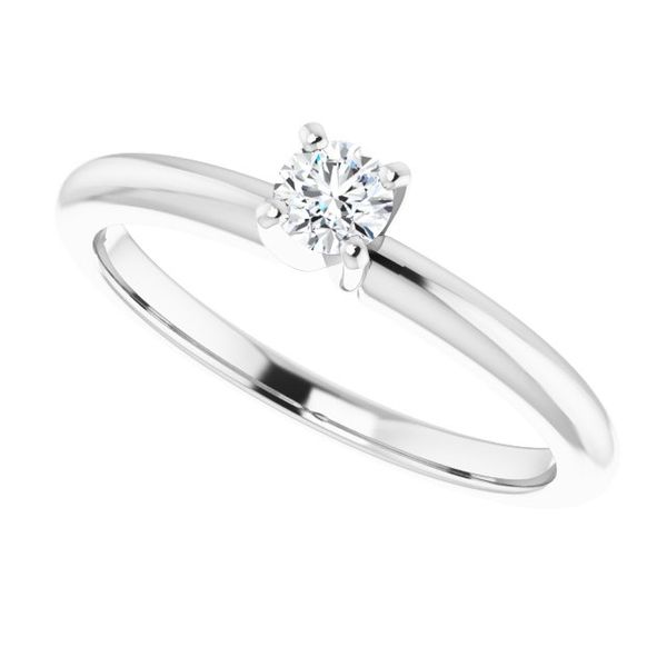 4-Prong Solitaire Engagement Ring Image 5 Purple Creek Holly Springs, NC