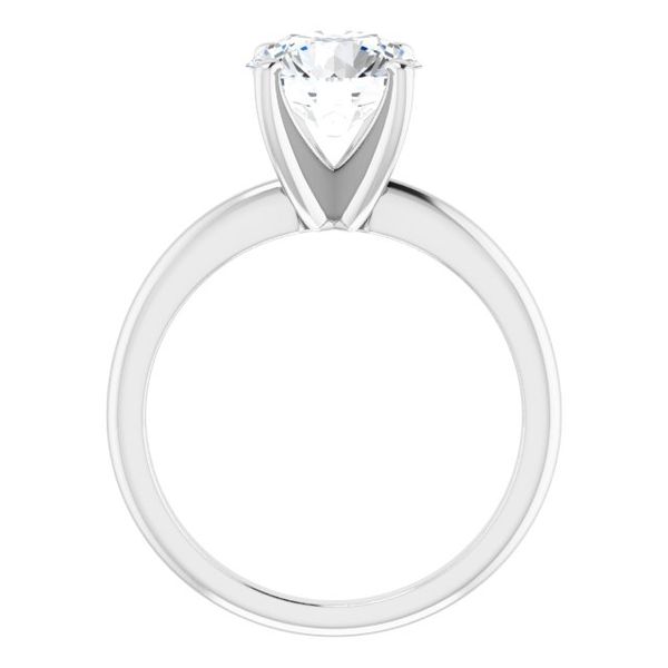 4-Prong Solitaire Engagement Ring Image 2 Corinth Jewelers Corinth, MS