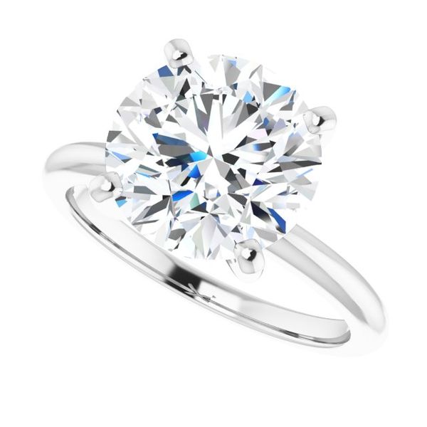 4-Prong Solitaire Engagement Ring Image 5 Mark Jewellers La Crosse, WI