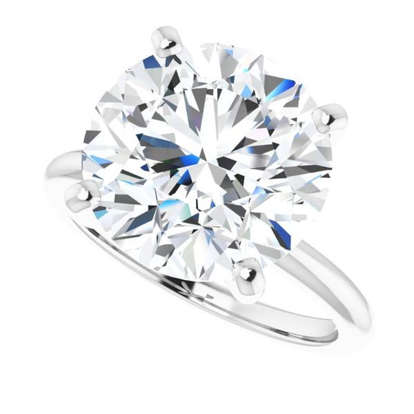4-Prong Solitaire Engagement Ring Image 5 Paul Bensel Jewelers Yuma, AZ